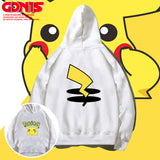 Men and Women Pokemon Pikachu Hoodie Pikachu Hooded Sweater