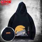 Men and Women Pokemon Pikachu Hoodie Anime Loose Shoulder Couple Jacket