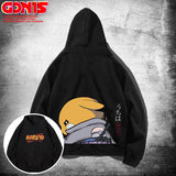 Men and Women Pokemon Pikachu Hoodie Anime Loose Shoulder Couple Jacket