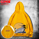Men and Women Pokemon Pikachu Hoodie Anime Loose Shoulder Couple Jacket