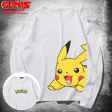 Men and Women Pokemon Pikachu Hoodie Loose