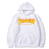 Thrasher Hoodie Sweater Men's Skateboard Fleece Pullover
