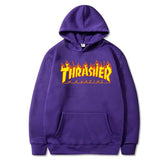 Thrasher Hoodie Sweater Men's Skateboard Fleece Pullover