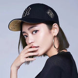 La 59fifty Hats Gold Label Signature Baseball Cap Zichun Summer Peaked Cap