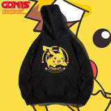 Men and Women Pokemon Pikachu Hoodie Pikachu Hooded Sweater