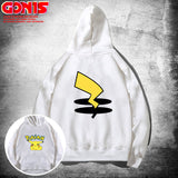 Men and Women Pokemon Pikachu Hoodie Pikachu Hooded Sweater