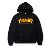 Thrasher Hoodie Sweater Men's Skateboard Fleece Pullover