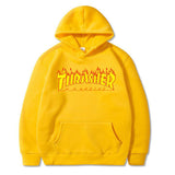 Thrasher Hoodie Sweater Men's Skateboard Fleece Pullover