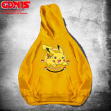 Men and Women Pokemon Pikachu Hoodie Pikachu Hooded Sweater