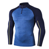 Moisture Wicking Shirts Men Autumn Winter Workout Clothes Long Sleeve Tight High Elastic Sportswear Camouflage Running Training Quick Drying Clothes