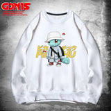 Men and Women Pokemon Pikachu Hoodie Pikachu round Neck Sweater