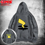 Men and Women Pokemon Pikachu Hoodie Pikachu Hooded Sweater