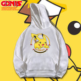 Men and Women Pokemon Pikachu Hoodie Pikachu Hooded Sweater