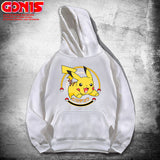 Men and Women Pokemon Pikachu Hoodie Pikachu Hooded Sweater