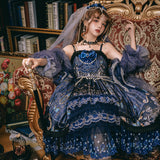 Gothic Lolita Harajuku Style Clothing Lolita Ming Butterfly Seal JSK Lolita Dresses