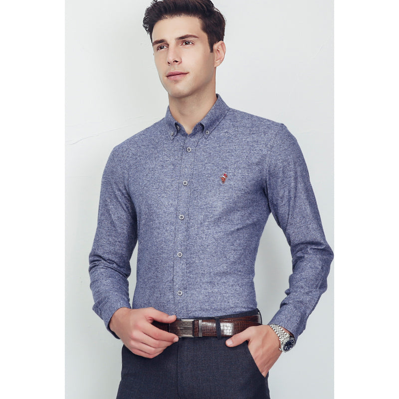 Mens Flannel Jacket Men's Long-Sleeved Solid Color Shirt Autumn and Winter Flannel Brushed Shirt Cotton