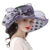 Kentucky Derby Hats Women Street Casual Sun Hat