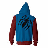 Men Spider Hoodie Spider-Man Venom 3D Printing Cardigan Hoodie