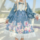 Gothic Lolita Harajuku Style Clothing Greedy Rabbit Lolita Dress Op