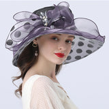 Kentucky Derby Hats Women Street Casual Sun Hat