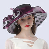 Kentucky Derby Hats Women Street Casual Sun Hat