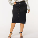 Women Plus Size Skirts Spring/Summer Bodycon Skirt