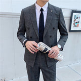 Seersucker Suit Casual Suit Coat for Men