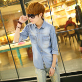 Denim Shirts Men's Denim Jacket