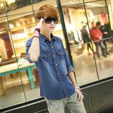 Denim Shirts Men's Denim Jacket