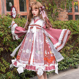 Gothic Lolita Harajuku Style Clothing Coffee Cup Miss Animal Op Lolita Dresses