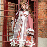 Gothic Lolita Harajuku Style Clothing Coffee Cup Miss Animal Op Lolita Dresses