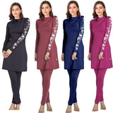 Burkini Swimwear Muslim Fashion Outfits Women Fashion Conservative Beach Swimsuit