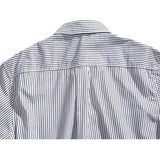 Men T Shirt Summer Casual Tops Men's Clothes Summer Wear Retro Men's Lapel Shirt Casual Loose Striped Color Matching Shirt Fashion