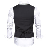Men's Dress Vests Men's Vest Casual Jacket Business Waistcoat Men's Business Suit Vest Fashion