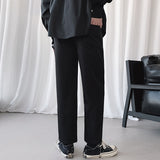 Men Suit Pants Spring Straight Pants Men's Casual Trousers