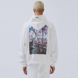 Fog Hoodie Floral Sweater Men's Hooded Hoodie Hoodie Loose Trendy Plus Size Retro Sports Fear Of God essential