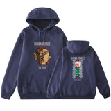 Black Rose Hoodie Shawn Mendes Concert Theme Peripheral Hooded Sweater