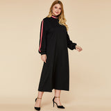 Women Plus Size Maxi Dresses Spring Long Sleeve Dress