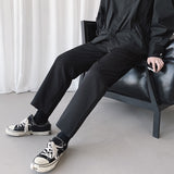 Men Suit Pants Spring Straight Pants Men's Casual Trousers