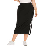 Women Plus Size Skirts Spring Bodycon Skirt