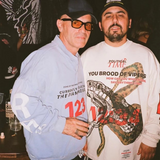 Rrr123 Sweatshirt Snake Puff Print Vintage Embroidery Loose