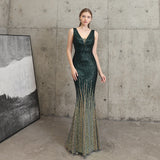 Sequin Evening Dress Evening Dress Fishtail Slim Fit