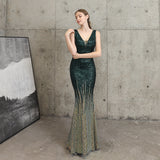 Sequin Evening Dress Evening Dress Fishtail Slim Fit