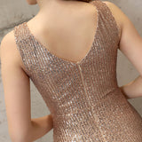 Sequin Evening Dress Evening Dress Fishtail Slim Fit