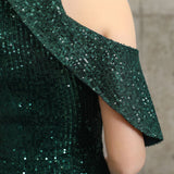 Sequin Evening Dress Sequined Queen Fishtail Evening Gown
