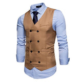 Mens Dress Vests Men's Vest Casual Jacket Business Waistcoat Men's Casual Suit Vest