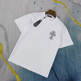 CHH Chrome Heart T Shirt Spring/Summer round Neck Short Sleeve T-shirt for Men and Women