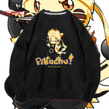 Men and Women Pokemon Pikachu Hoodie Loose Teen Student Top