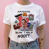Friends Joey T Shirt Cartoon Image Print T-shirt