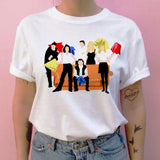 Friends Joey T Shirt Cartoon Image Print T-shirt